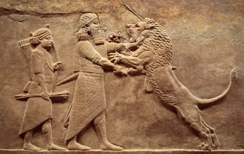 Obra de arte da antiga Mesopotâmia