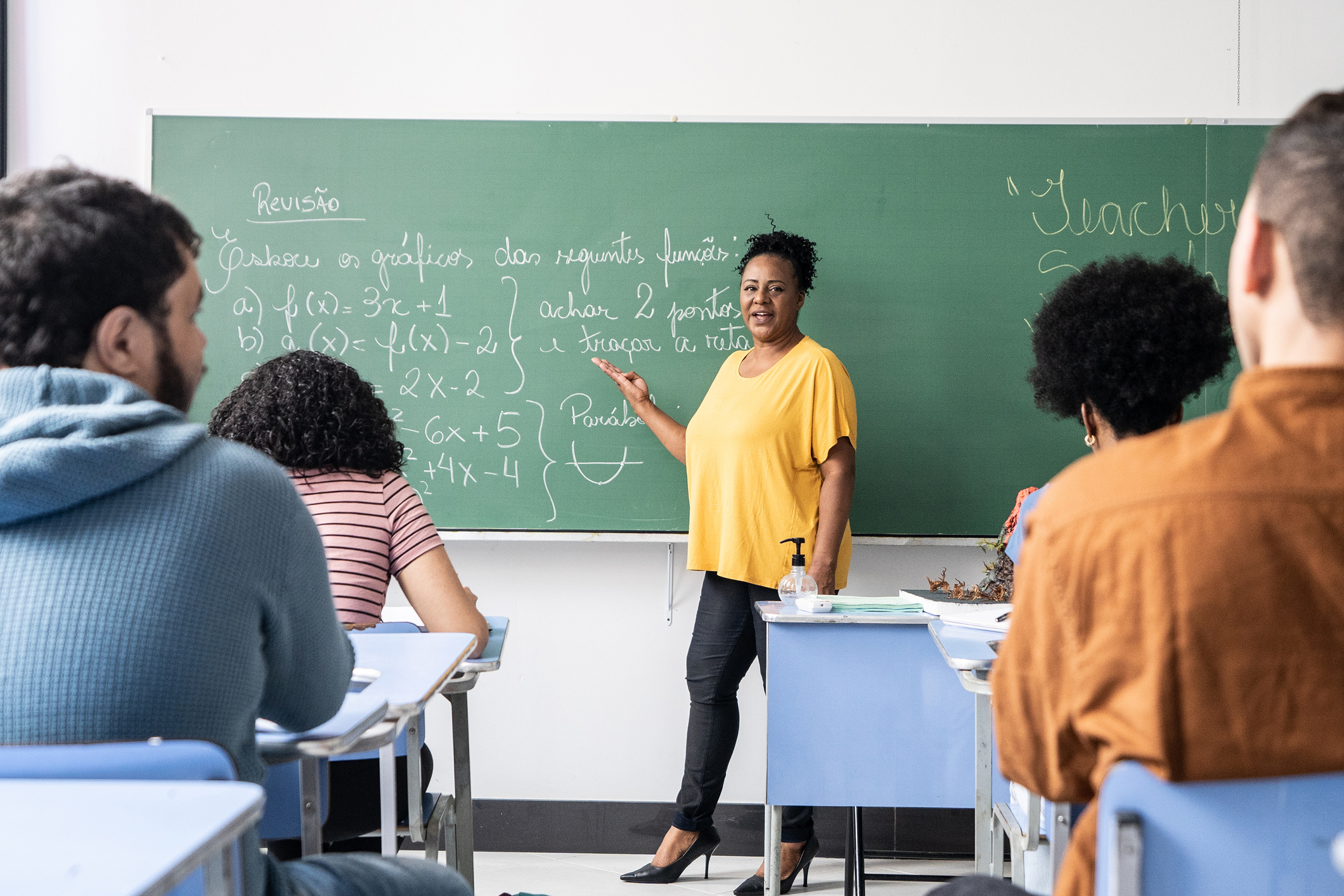 De volta à sala de aula